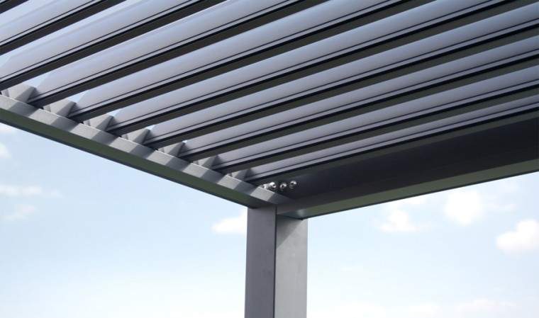 pergola bioclimatique lames orientables tramonto