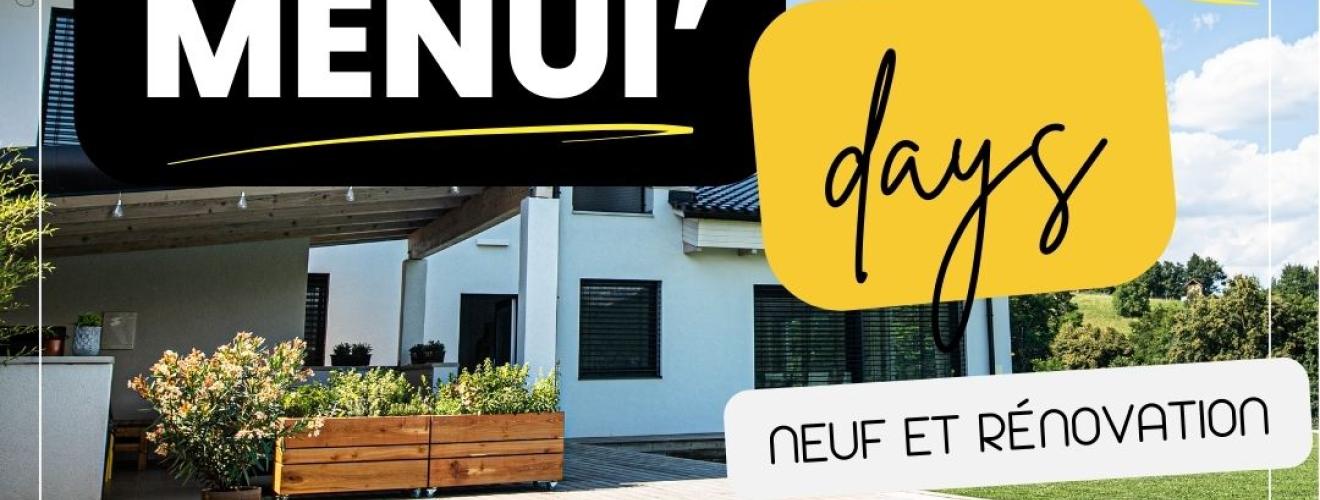 Promo Menuidays Menuiseries